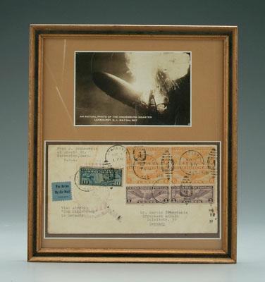 Hindenburg flight cover posted 9499a