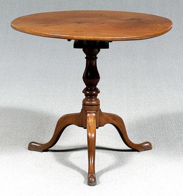 Chippendale mahogany tea table,