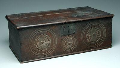 Carved oak bible box oak throughout 949b7