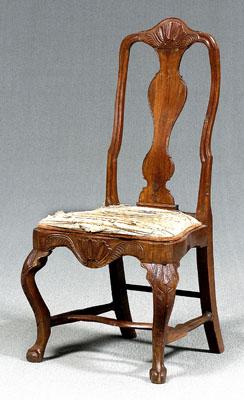 Continental baroque side chair,