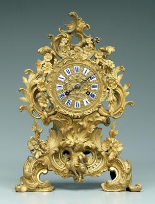 French gilt bronze shelf clock  94a15