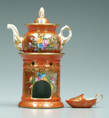 French porcelain [veilleuse] or tea