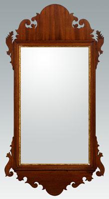 James Stokes Chippendale mirror, arched