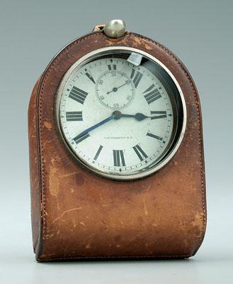 J. E. Caldwell belt watch, porcelain