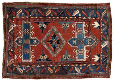 Kazak double-entrant prayer rug,