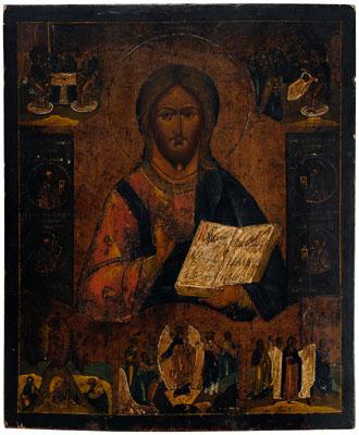 Russian Icon Christ Pantocrater 94739