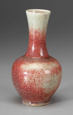 Chinese peachbloom vase ovoid 94799
