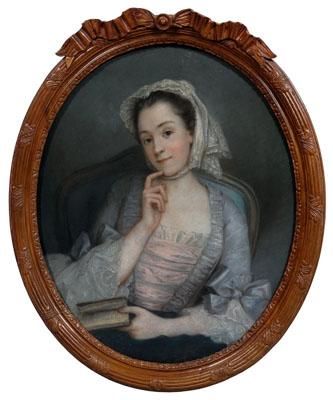 18th century style French pastel  947de