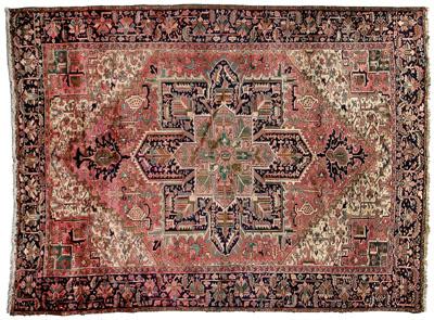 Modern Heriz rug large geometric 947f3