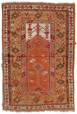 Turkish prayer rug, rectangular