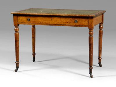 Regency style oak writing table  94831