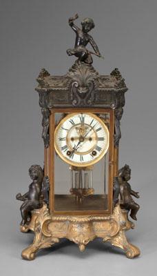 Ansonia Louis XV style shelf clock,