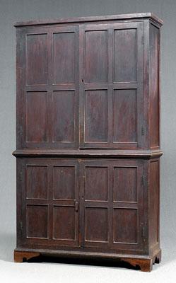 Tennessee walnut panel door cupboard  94877