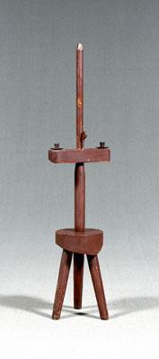 Primitive two arm candle stand  9487d