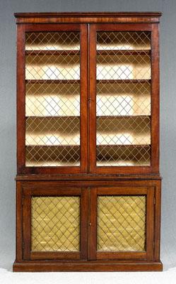 Regency style mahogany bookcase  9488e