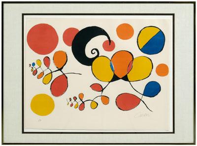 Alexander Calder lithograph (American,