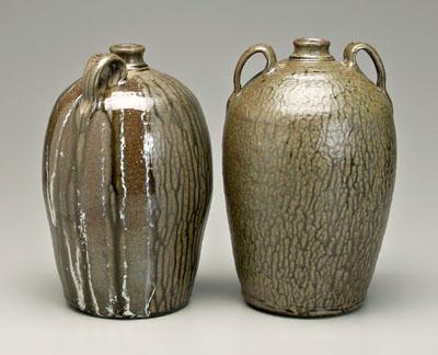 Two Matthew Hewell jugs (Gillsville,