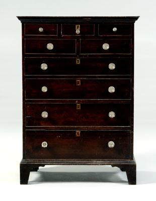 Pennsylvania Chippendale tall chest  94cef