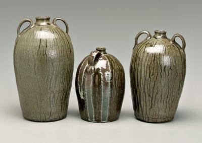 Three Matthew Hewell jugs Gillsville  94d1a