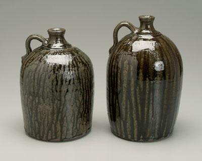 Two Harold Hewell jugs Gillsville  94d1b