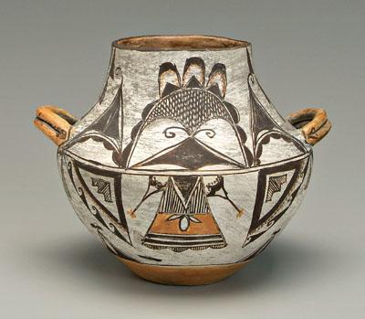 Acoma decorated jar slightly flared 94d34