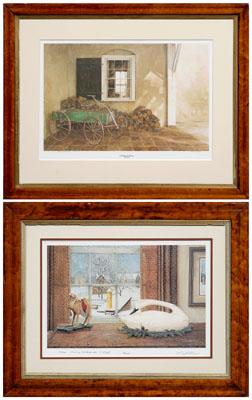 Two North Carolina prints: &quot;Treasures&quot;,