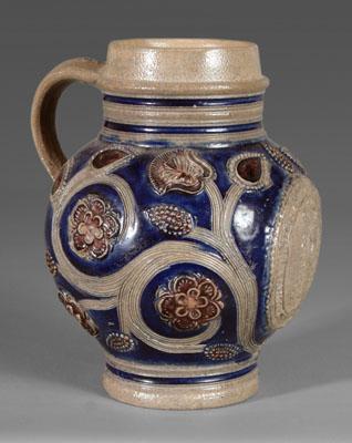 Westerwald portrait jug, central