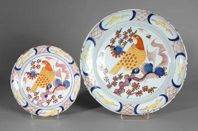 Two Delft bowls one with yellow 94e0c