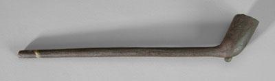 Wrought iron pipe, probably English,