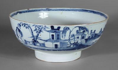 Delft marriage bowl, 1763, center