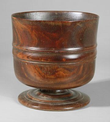 Rare lignum vitae bowl, possibly