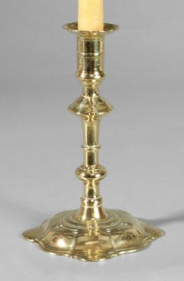 Queen Anne candlestick, cylindrical