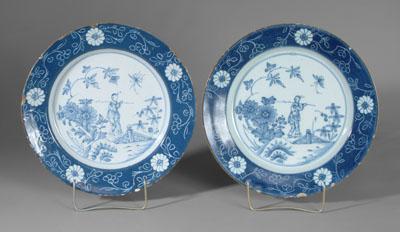 Pair Delft chargers both with 94eac