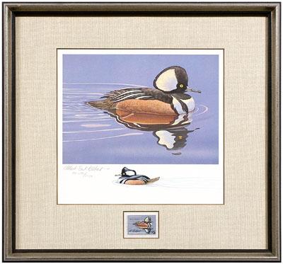 Six Federal duck stamp prints,