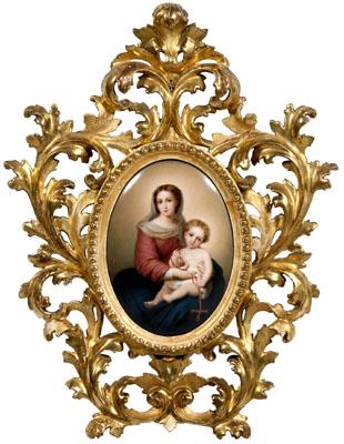 Berlin KPM porcelain plaque the 94b00