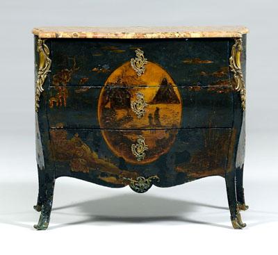 Louis XV style japanned commode  94b19