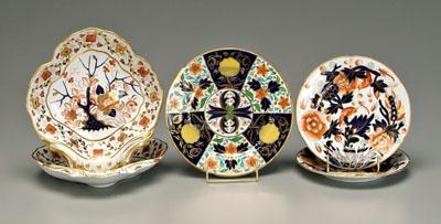 Five pieces English ironstone,