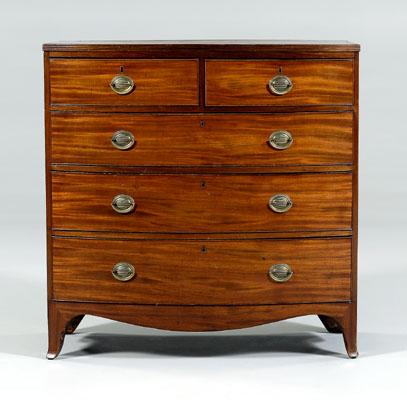 Hepplewhite mahogany chest of drawers  94b82
