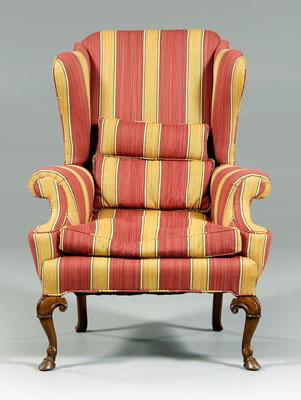 Georgian style upholstered wing 94bc7