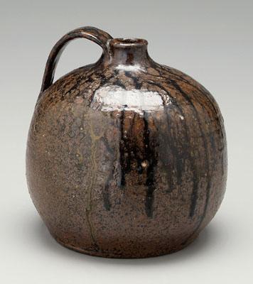 Stoneware jug apple shape with 950fb