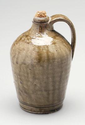 I.H. Craven stoneware jug, runny