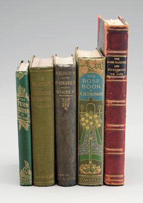 Five books horticulture 19th 95135