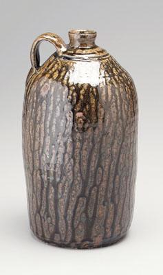 Georgia stoneware jug, slightly