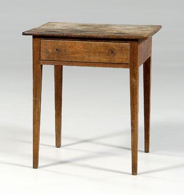 Georgia Federal walnut table, two-board