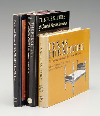 Three books Southern furniture  95198