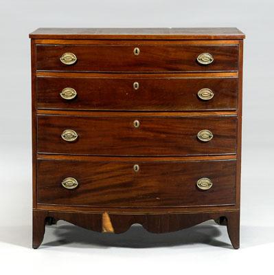 American Federal four-drawer chest,