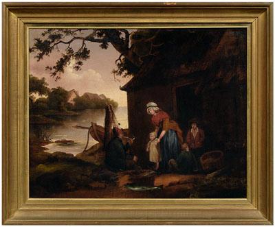 Painting after George Morland,