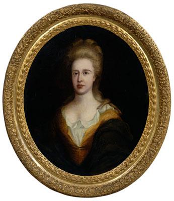 Early British portrait lady bearing 9522b