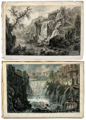 Two Giovanni Piranesi engravings 95254