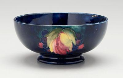 Moorcroft art pottery bowl, multi-colored